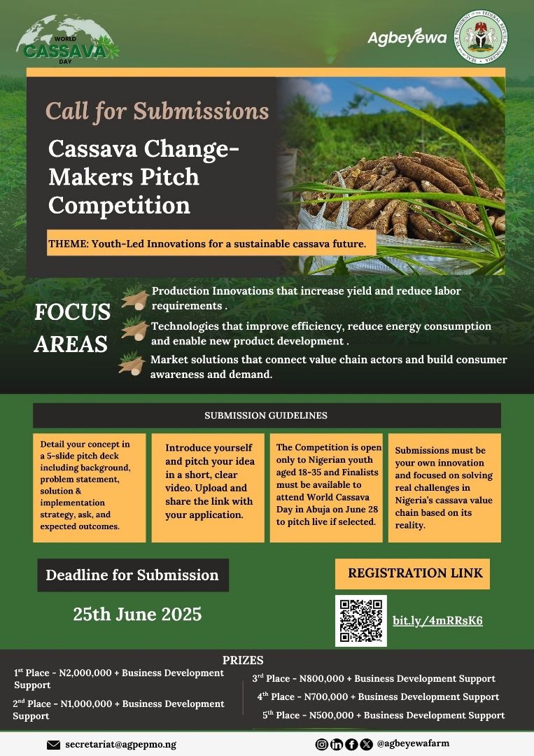 Cassava Change-Makers Pitch Competition