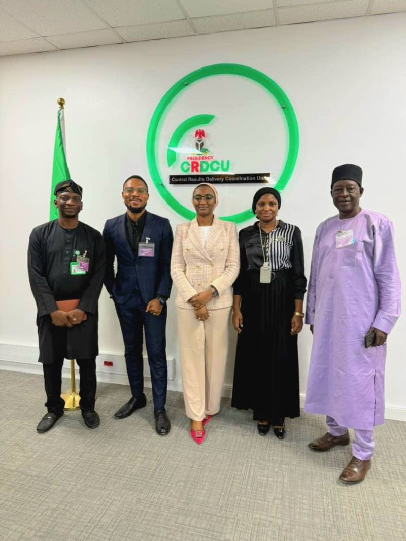 A Working visit to the Central Results Delivery Coordination Unit (CRDCU) in Abuja